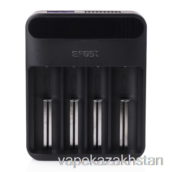 Vape Disposable Efest LUSH Q4 4-Bay Intelligent LED Battery Charger