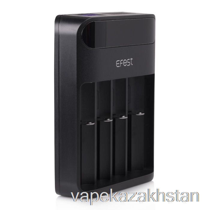 Vape Disposable Efest LUSH Q4 4-Bay Intelligent LED Battery Charger